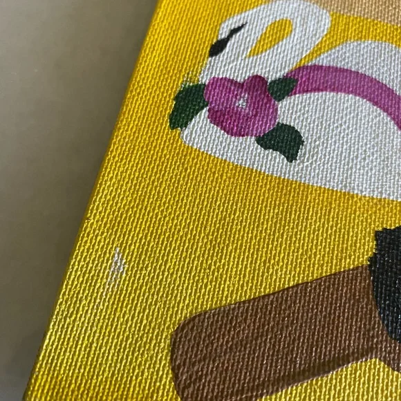 VTG Original Acrylic Painting ‘My Vanity Table’ - Picture 6 of 9